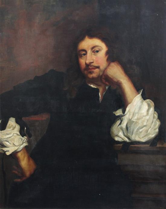 M.G.H. Merian Portrait of a gentleman, 38 x 31in.